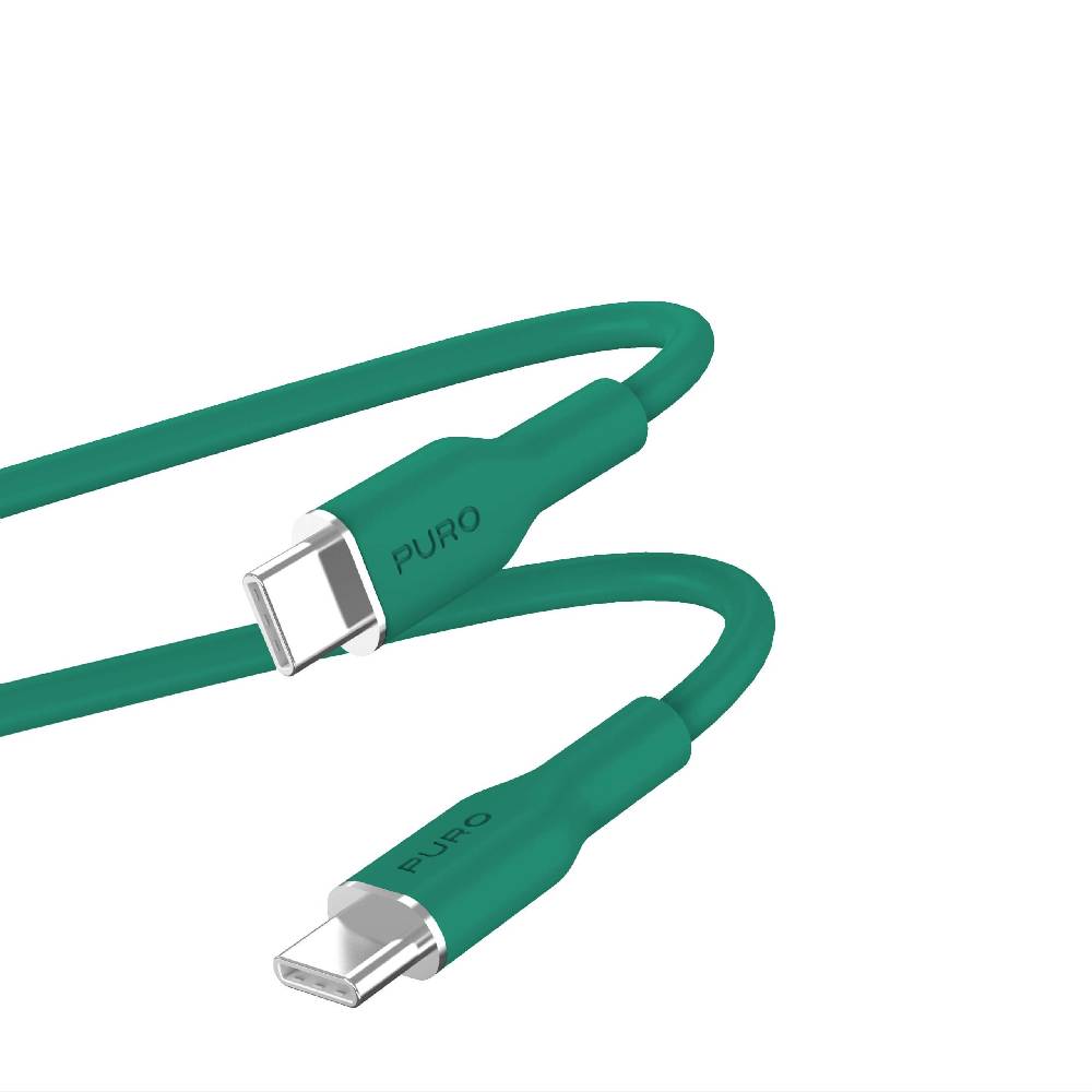 Puro Cavo di ricarica e sincronizzazione SOFT da USB-C a USB-C 1,5m Pezzi Unici