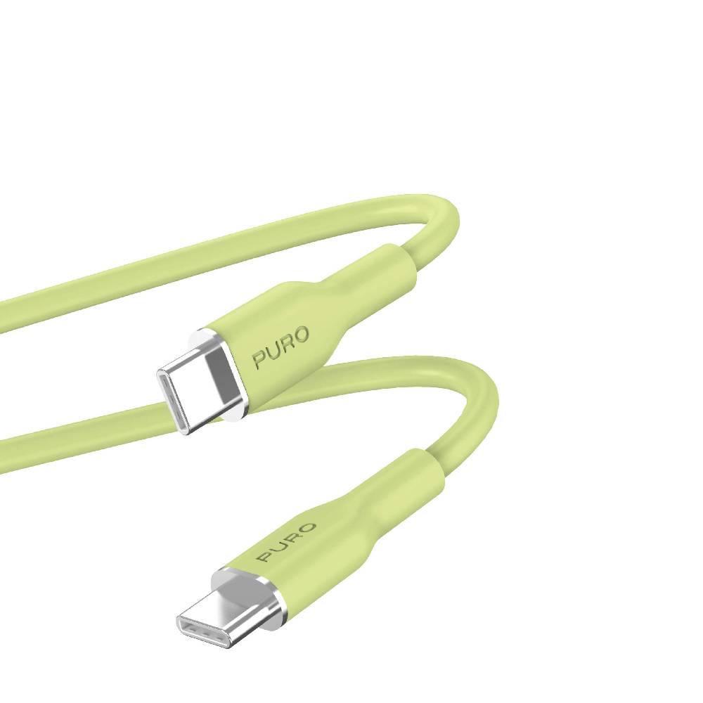 Puro Cavo di ricarica e sincronizzazione SOFT da USB-C a USB-C 1,5m Pezzi Unici