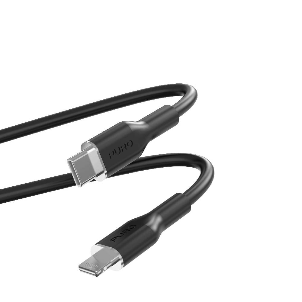 Puro Cavo di ricarica e sincronizzazione SOFT da USB-C a Lightning 1,5m Qualità Garantita