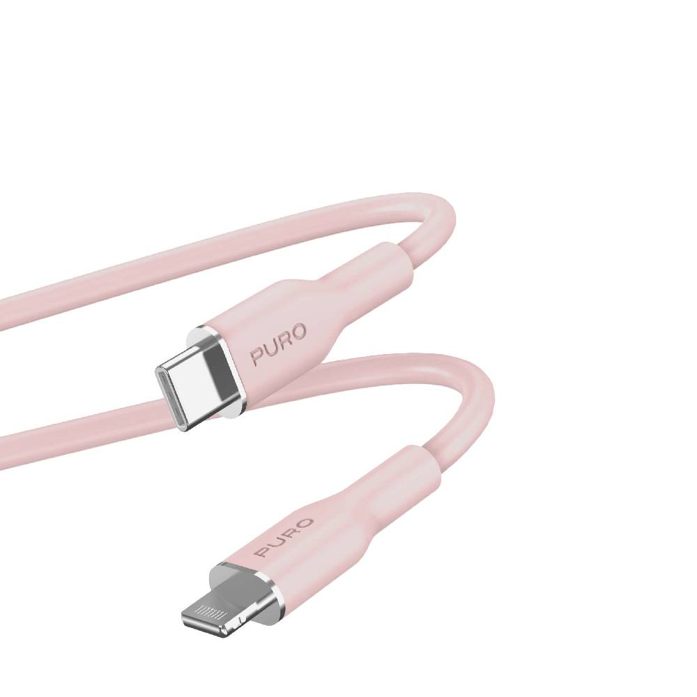 Puro Cavo di ricarica e sincronizzazione SOFT da USB-C a Lightning 1,5m Qualità Garantita