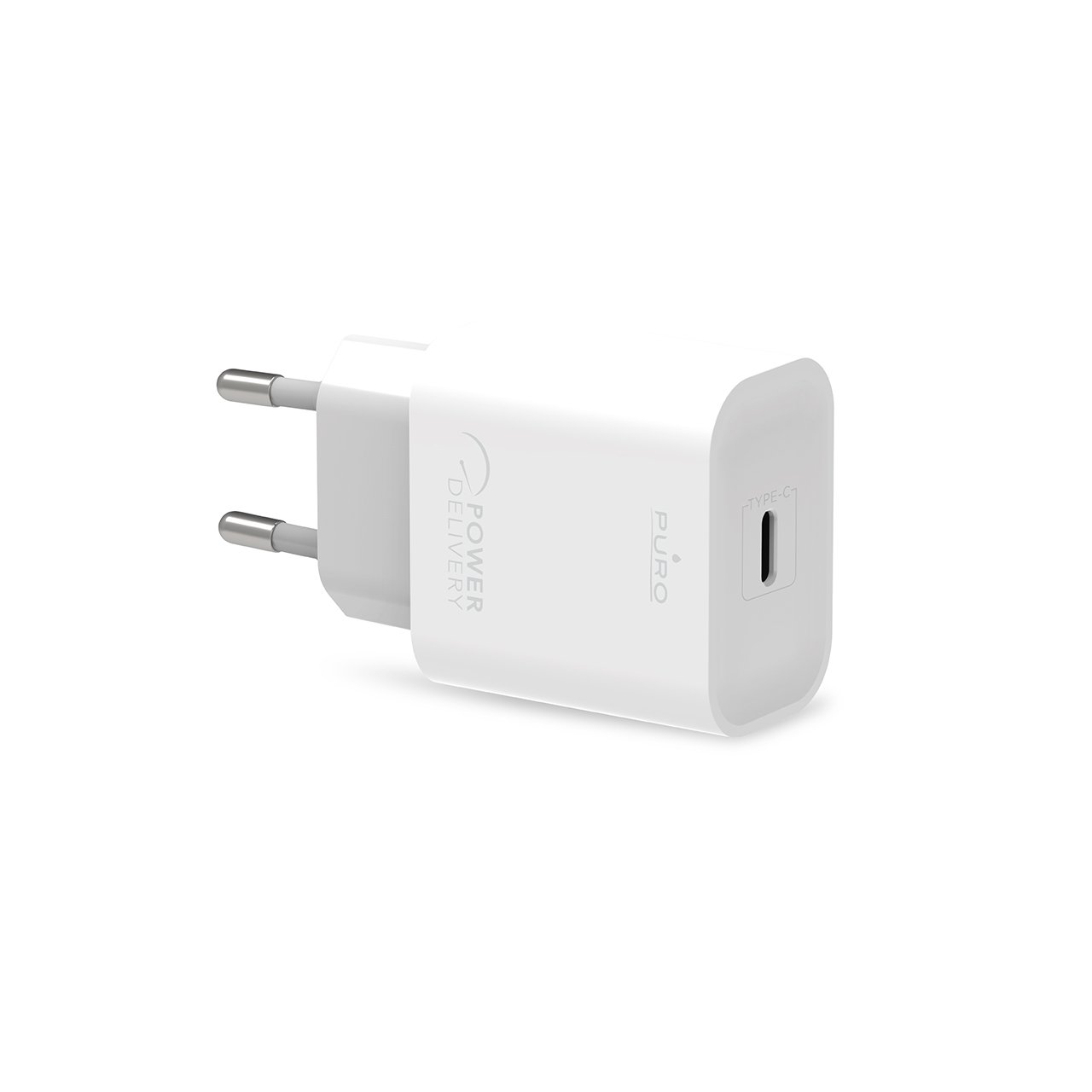 Puro Caricabatterie da parete compact con porta USB-C 20W Presa