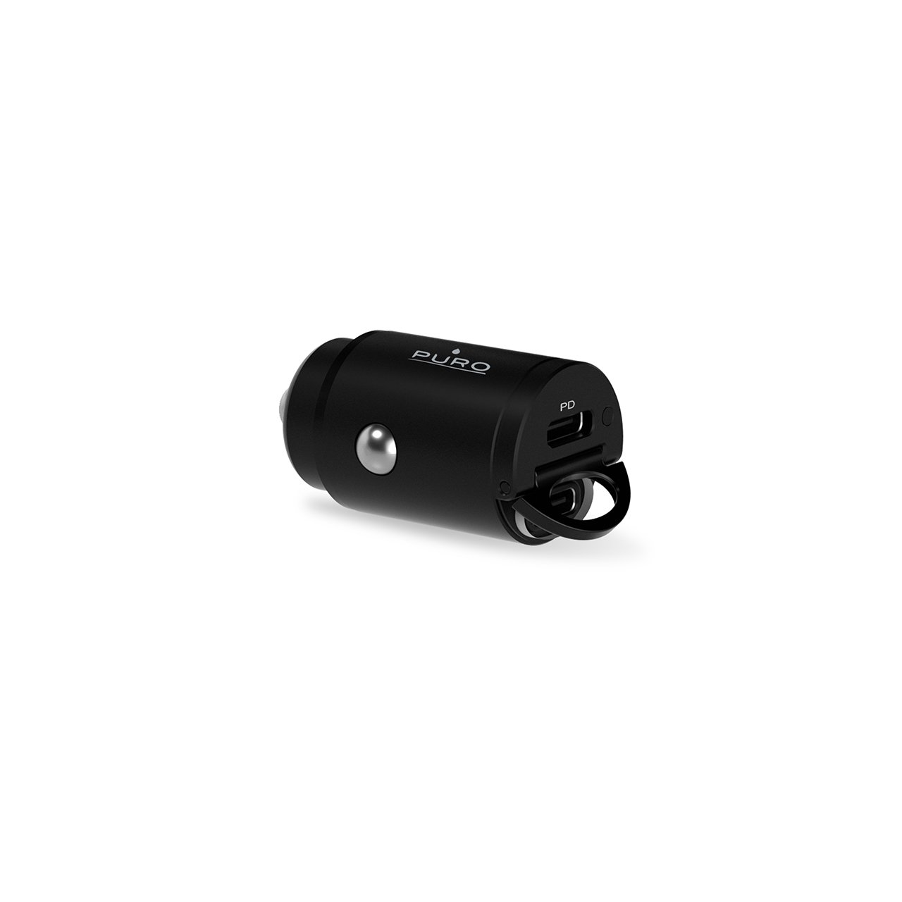 Puro Mini Carica Batterie da Auto “Bullet” 2 porte USB-C Fast Charging e Power Delivery 30W Economico