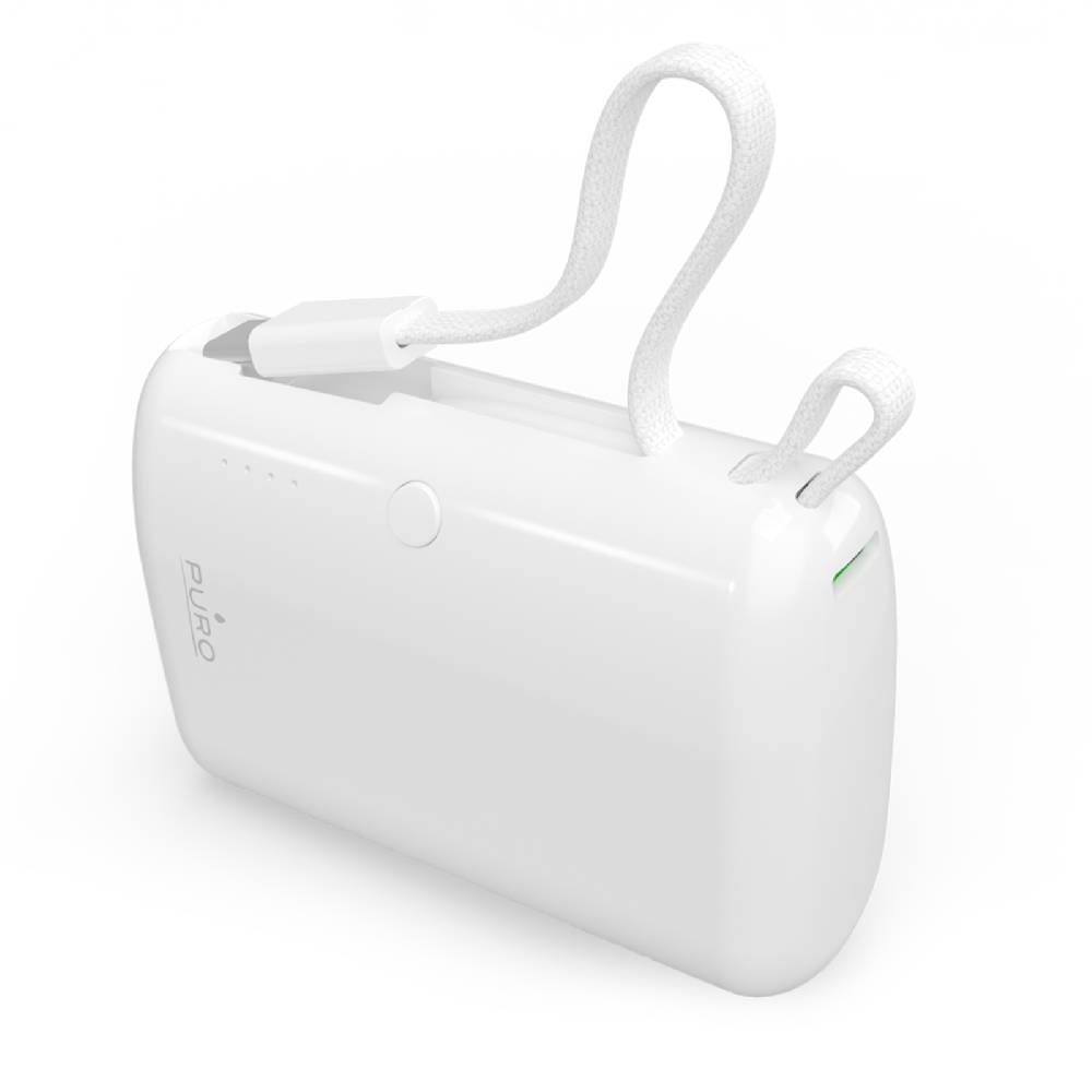Puro Power Bank “Power Link 10” 10000mAh Con Cavo USB-C Integrato Negozio