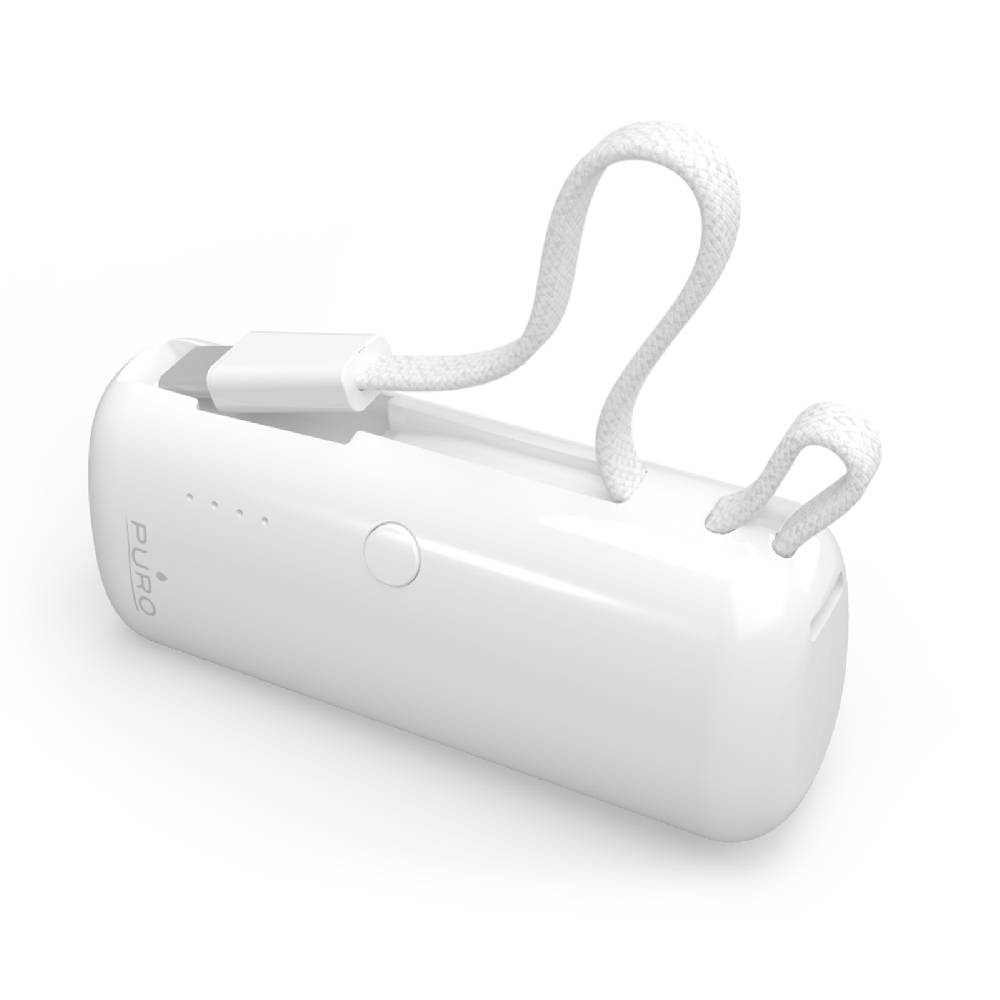 Puro Power Bank 5000mAh “Power Link 5” con cavo USB-C integrato In Saldo