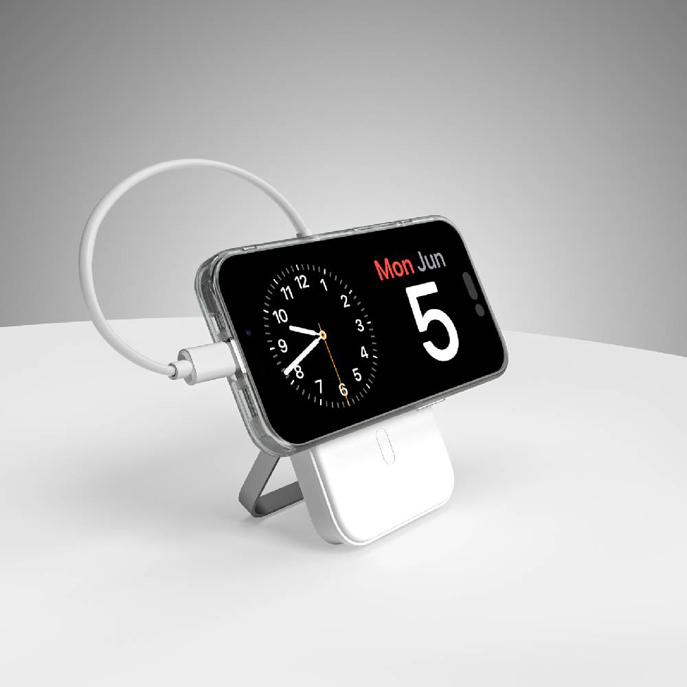 Puro Batteria Esterna 5000mAh MagSafe con stand Nuova
