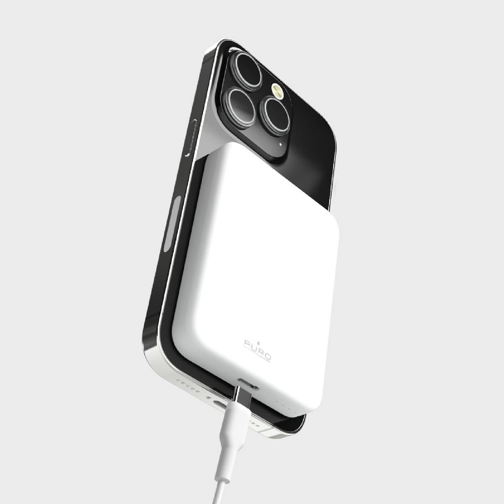 Puro Power Bank compatibile MagSafe “Mini Power Mag” per iPhone Italy