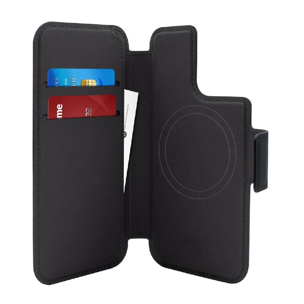 Puro Custodia magnetica Folio per iPhone 13 Pro Max e iPhone 14 Pro Max compatibile con tecnologia MagSafe