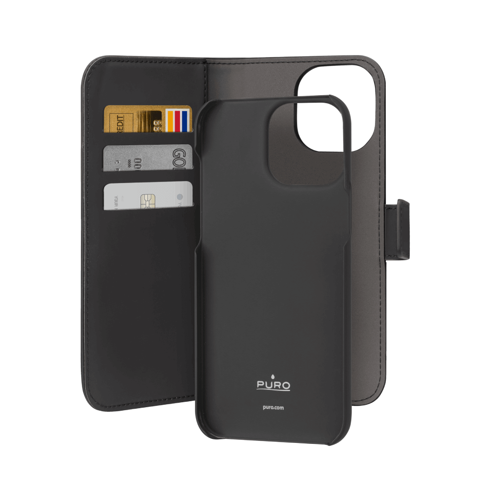 Puro Custodia Wallet Detachable per iPhone 15 Pro Acquista Ora