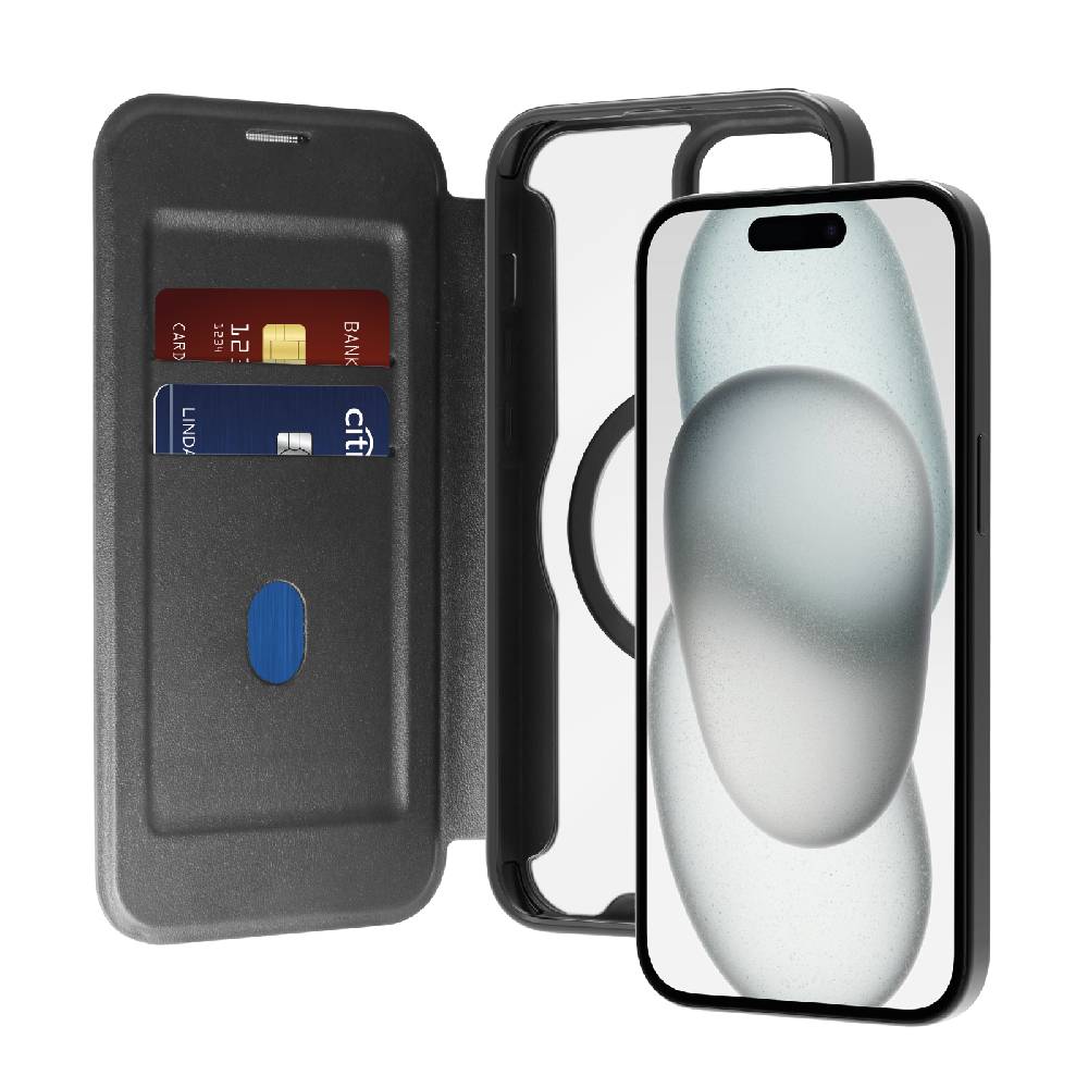 Puro Custodia Book Mag per iPhone 15 Plus Novità