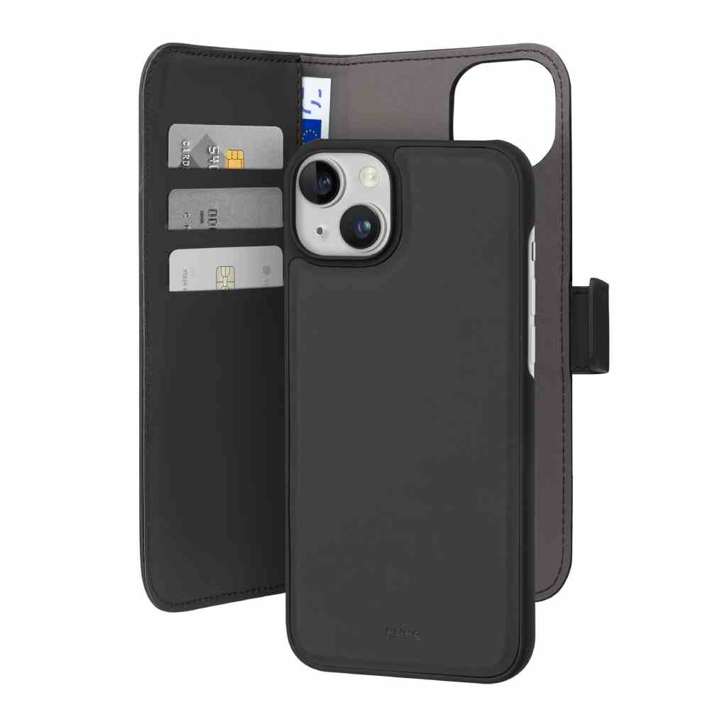 Puro Custodia Wallet Detachable per iPhone 15 Plus In Vendita