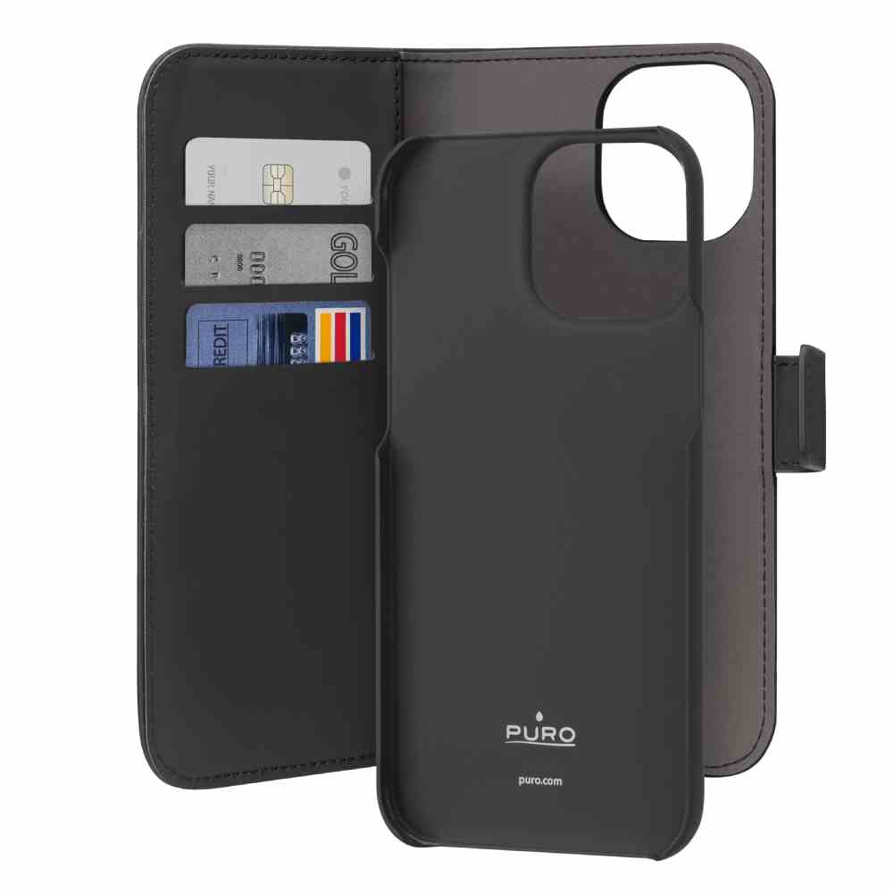 Puro Custodia Wallet Detachable per iPhone 15 Pro Max Vendite Flash