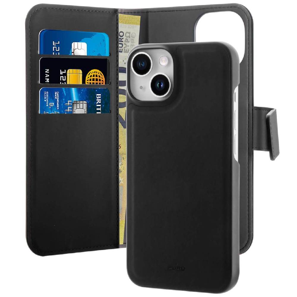 Puro Custodia Wallet MagSafe Detachable per iPhone 14 Pro Max Pezzi Unici