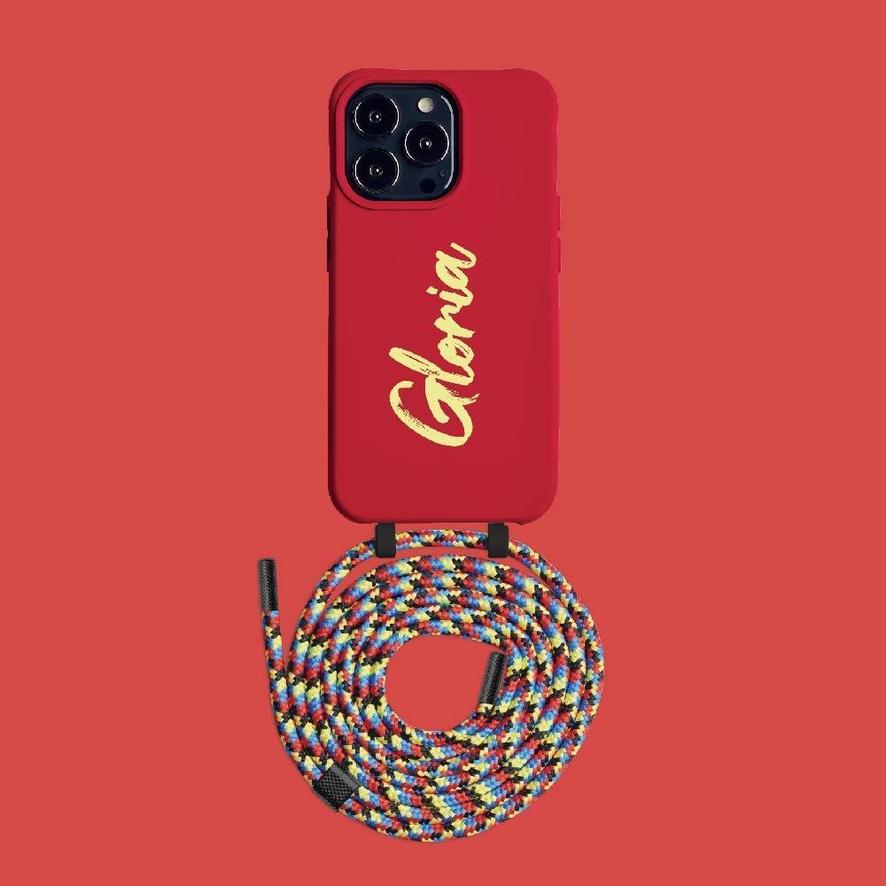 Puro Cover crossbody HANDS UP Appletini per iPhone Sconto