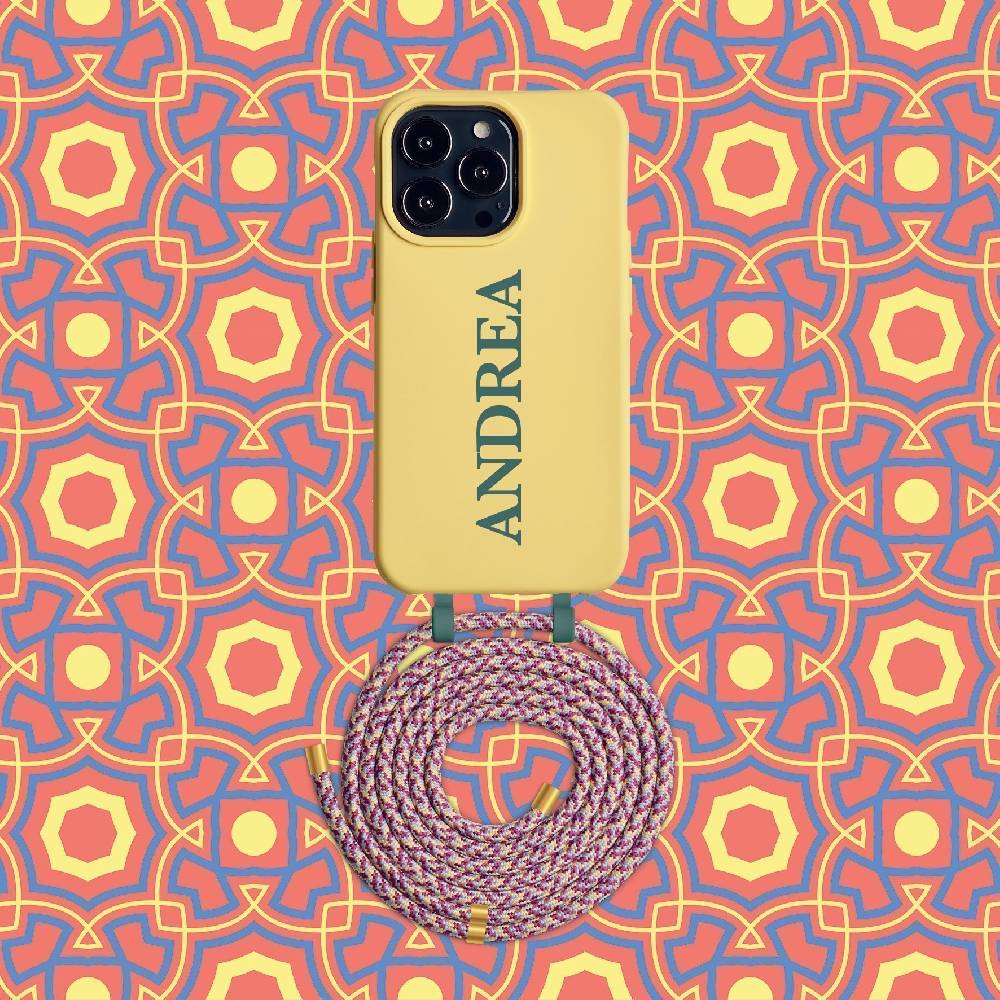Puro Cover crossbody HANDS UP Galassia per iPhone Offerta