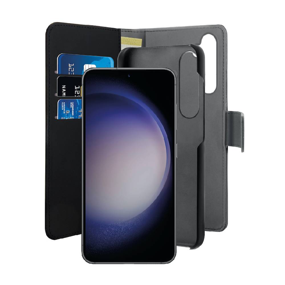 Puro Cover Wallet Detachable 2 In 1 Per Samsung Galaxy S24 Italy