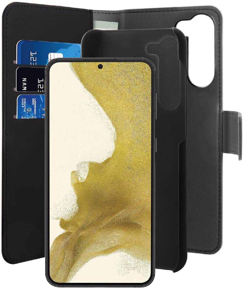 Puro Custodia Wallet Detachable 2 in 1 per Samsung Galaxy S23+ Nuovo