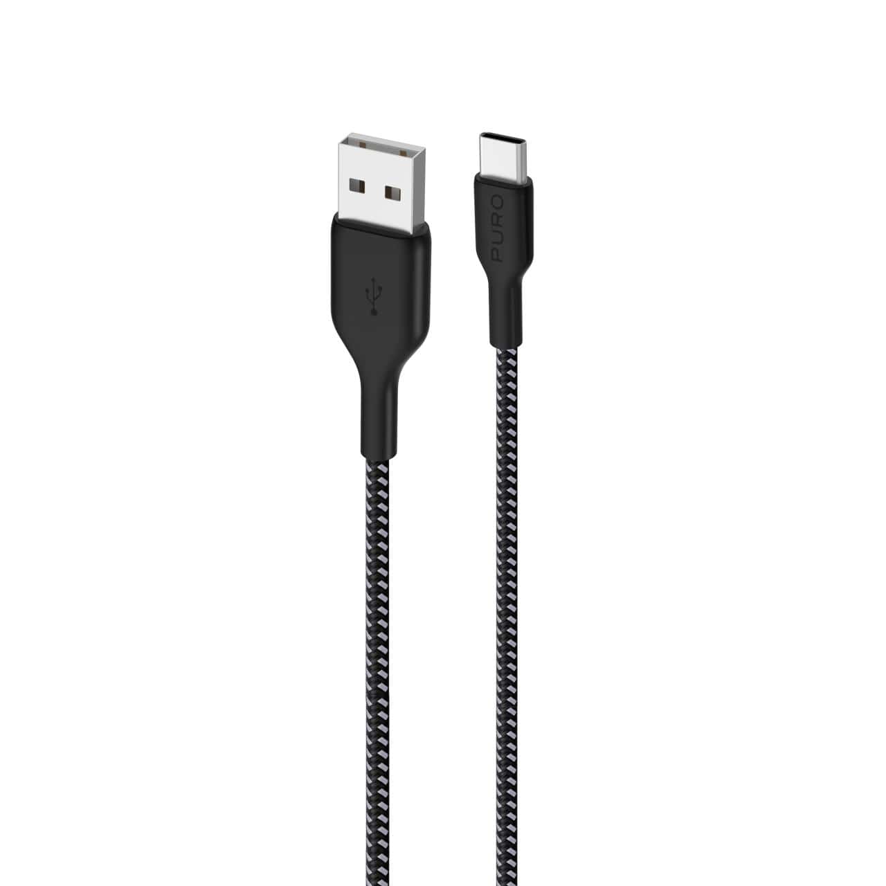Puro Cavo di ricarica e sincronizzazione Fabric Ultra-Strong 30W da USB-A a USB-C 1,2 M Convenienza