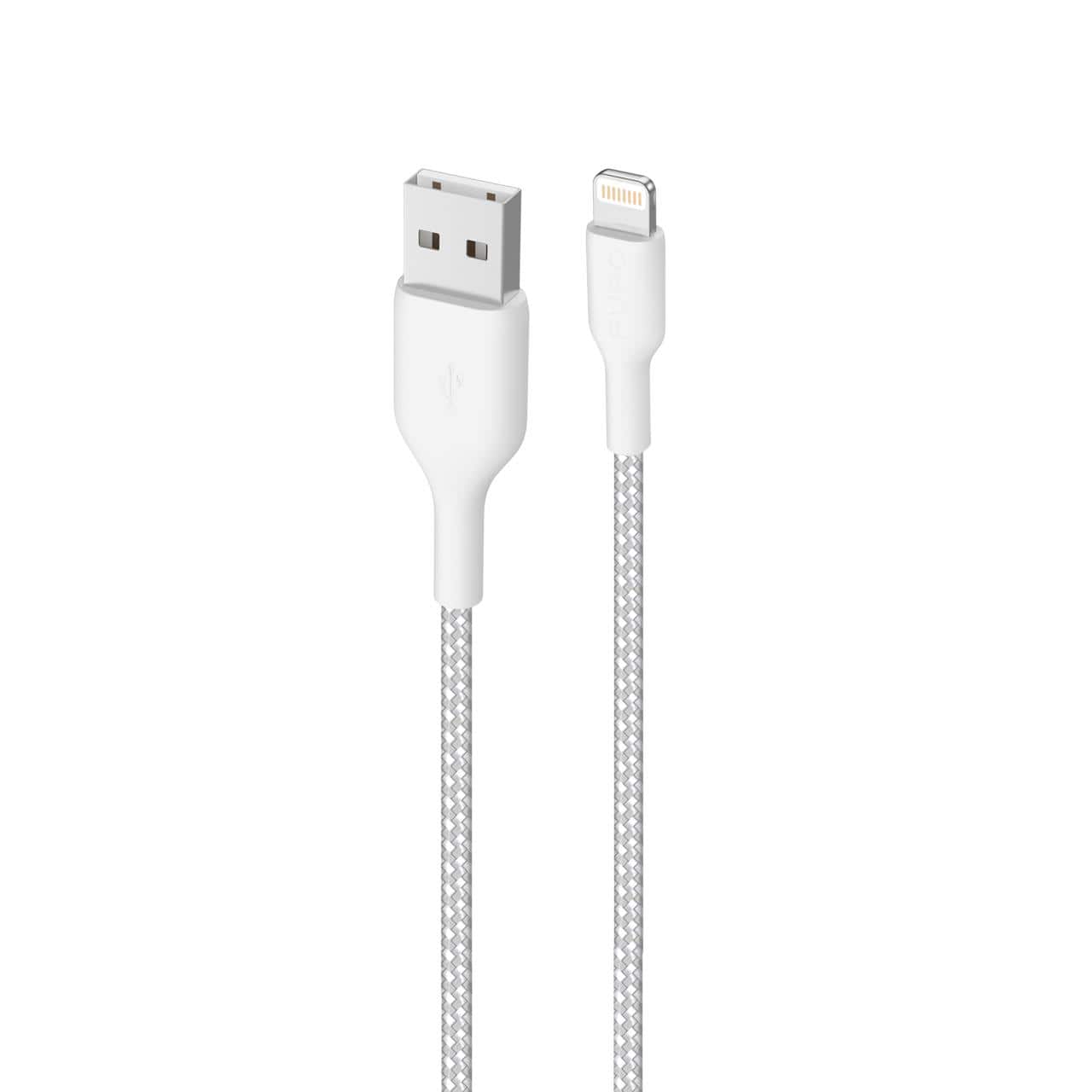 Puro Cavo di ricarica e sincronizzazione Fabric Ultra-Strong 12W da USB-A a Lightning 2 metri Presa