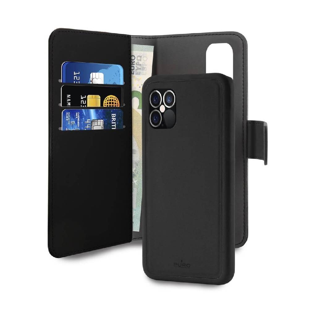 Puro Custodia Detachable 2 in 1 Wallet per iPhone 12 e 12 Pro Promozione