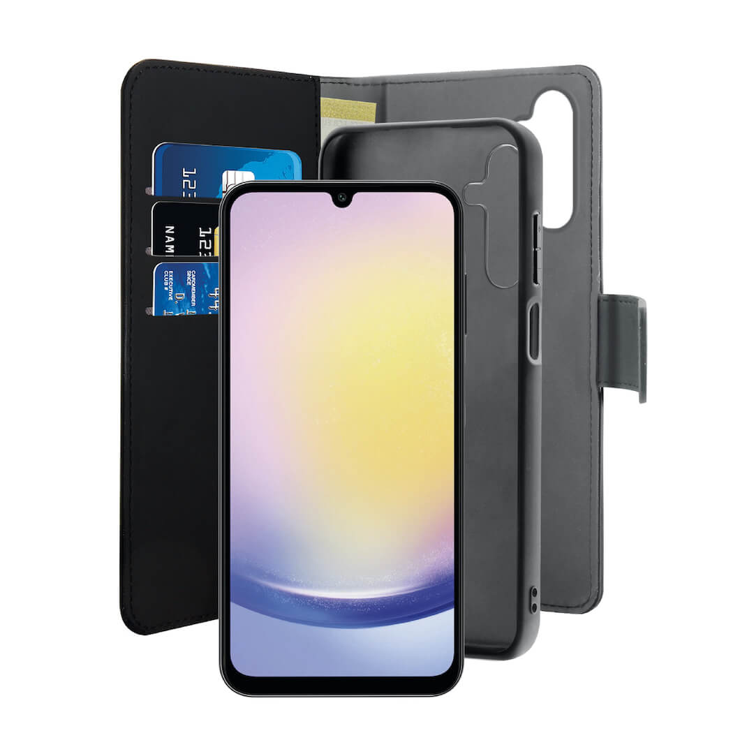 Puro Custodia Wallet Detachable per Samsung Galaxy A25 5G Qualità Garantita