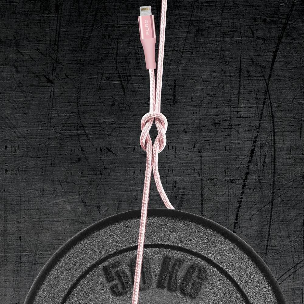 Puro Cavi di ricarica e sincronizzazione Fabric K2 Kevlar da USB-A a Lightning Moda