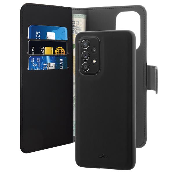 Puro Custodia Wallet Detachable 2 in 1 per Samsung Galaxy A53 5G Economico