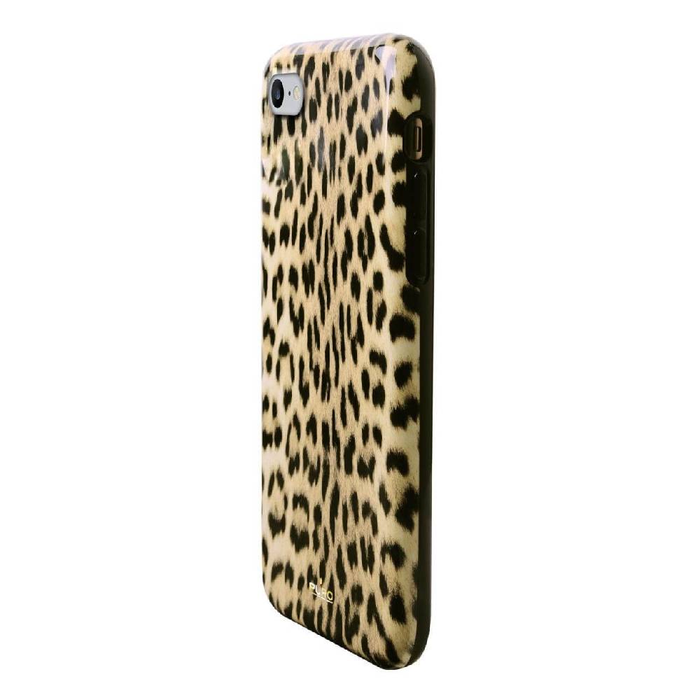 Puro Cover Leopard per iPhone 7, 8, SE 2020 e SE 2022 Esporta salva