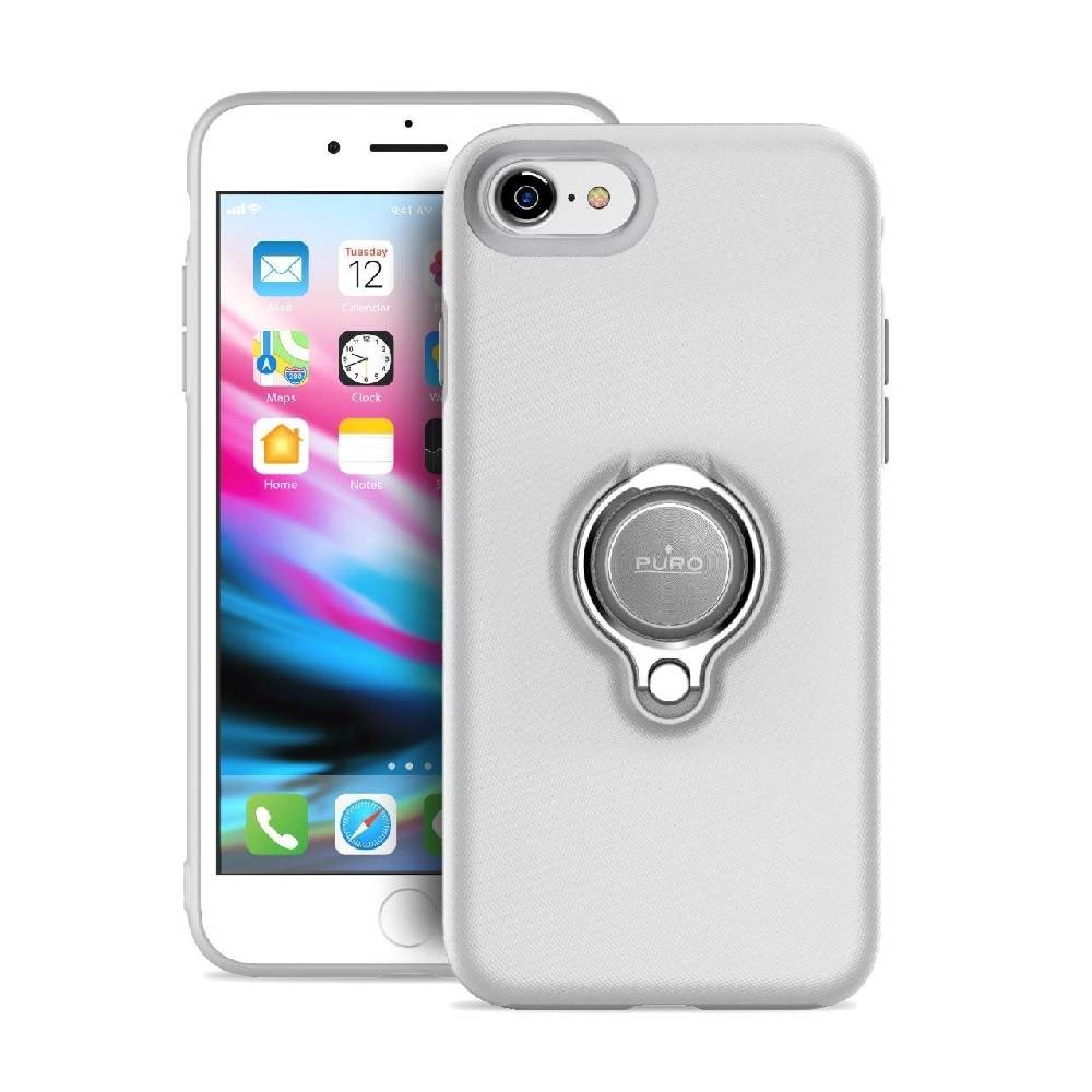 Puro Cover Magnet Ring per iPhone 7, 8, SE 2020 e SE 2022 Hotsell