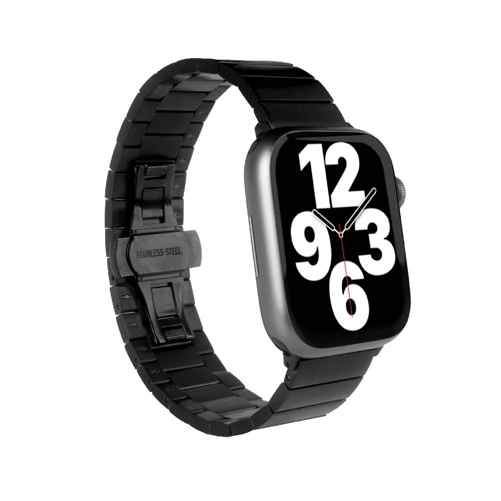 Puro Cinturino METAL per Apple Watch cassa 42, 44, 45, 49 mm Vendite Flash