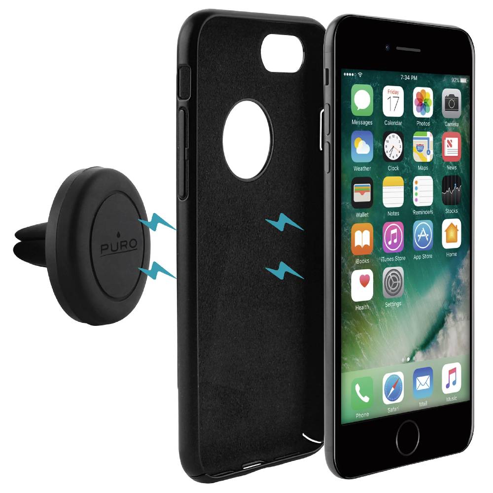 Puro Kit da Auto Magnetico per iPhone 7 Plus / 8 Plus Negozio online di fabbrica