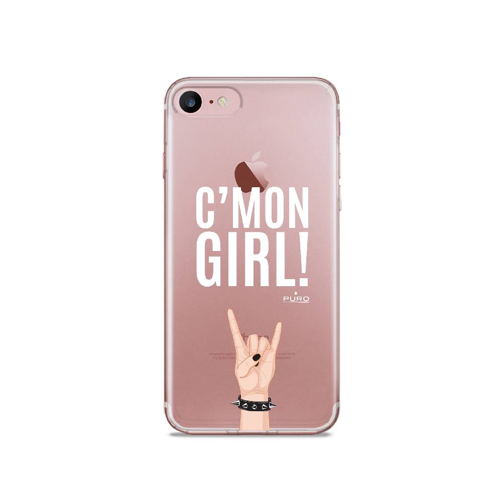 Puro Cover Girl Power per iPhone 7 Comprare a buon mercato