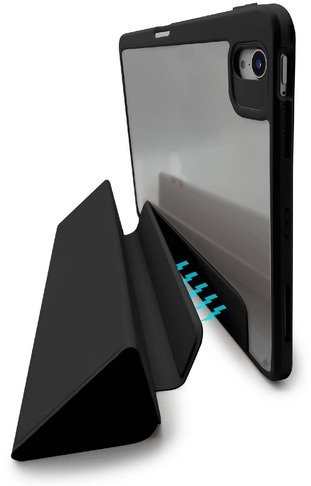 Puro Custodia Zeta Smart per iPad Air 10,9″ 2020,2022 / iPad Pro 11″ 2018, 2020, 2021, 2022 – Air 11″ 2024 Smaltimento dello stoccaggio