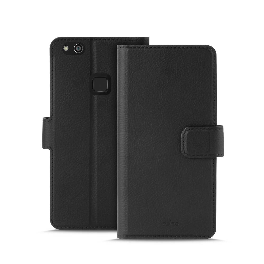Puro Custodia Wallet in Eco-Pelle per Huawei P10 Lite Prezzo basso