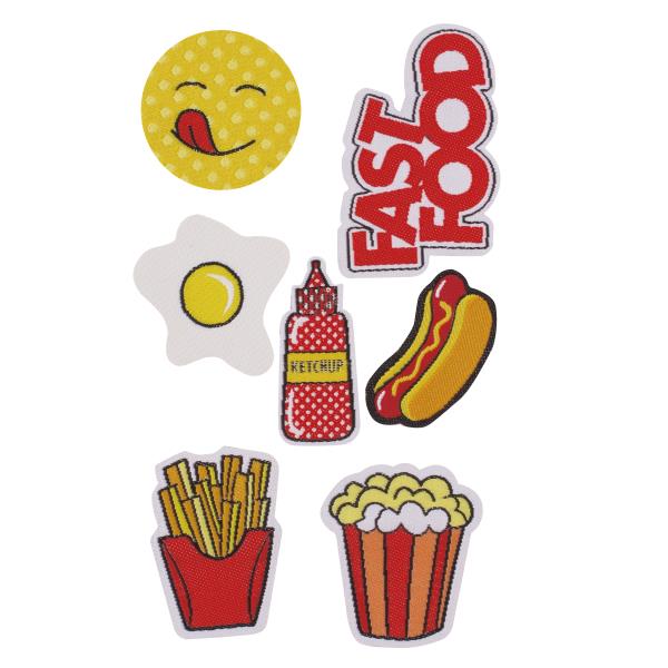 Puro Puro Kit Patch Stickers “Patch Mania” Food 7pz Trasporto libero internazionale