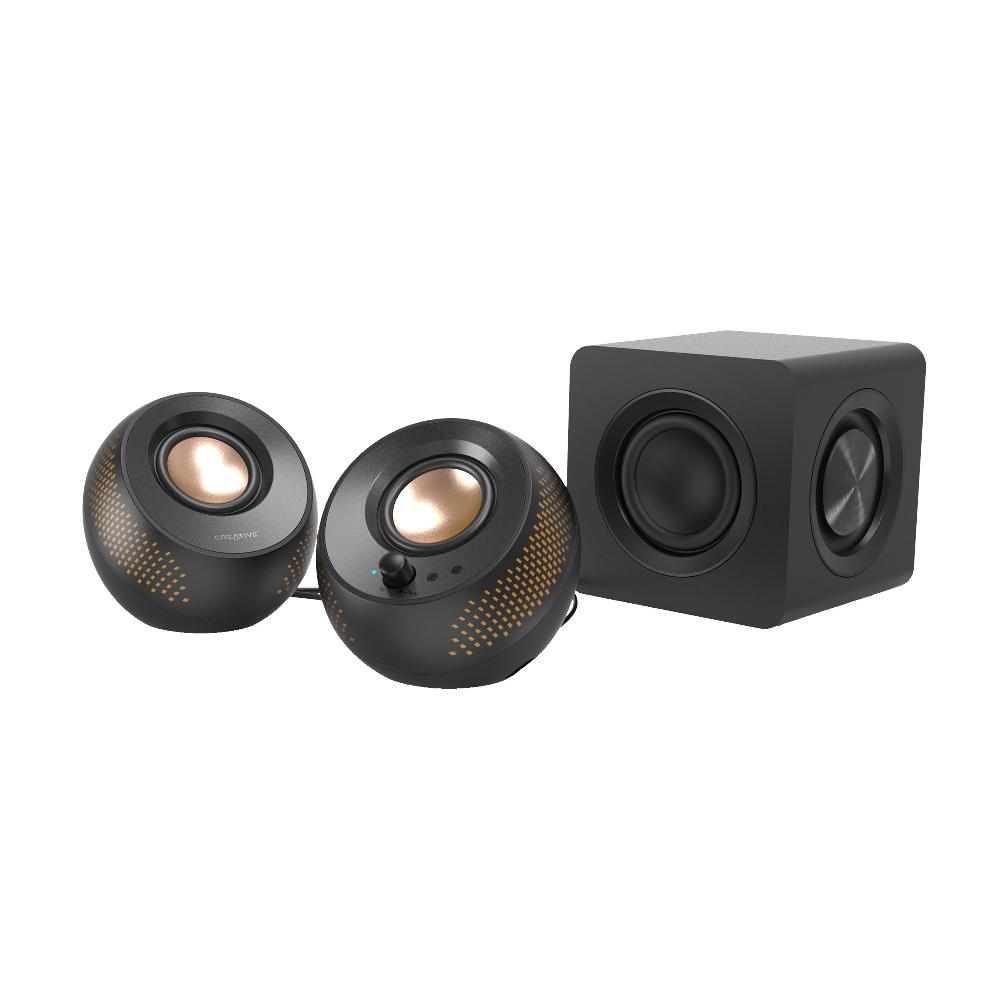 ﻿Creative Pebble X Plus Altoparlanti con subwoofer 2.1 USB-C e illuminazione RGB personalizzabile per computer Offerta