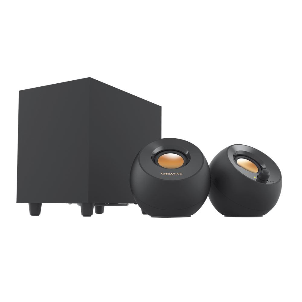 Creative Pebble Plus Altoparlanti desktop USB 2.1 con subwoofer