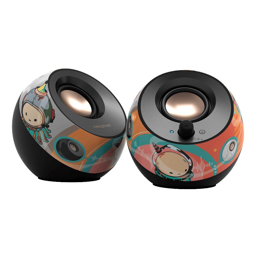 Creative Pebble V3 Altoparlanti USB-C 2.0 in stile minimalista con Bluetooth® 5.0 Vendita Calda