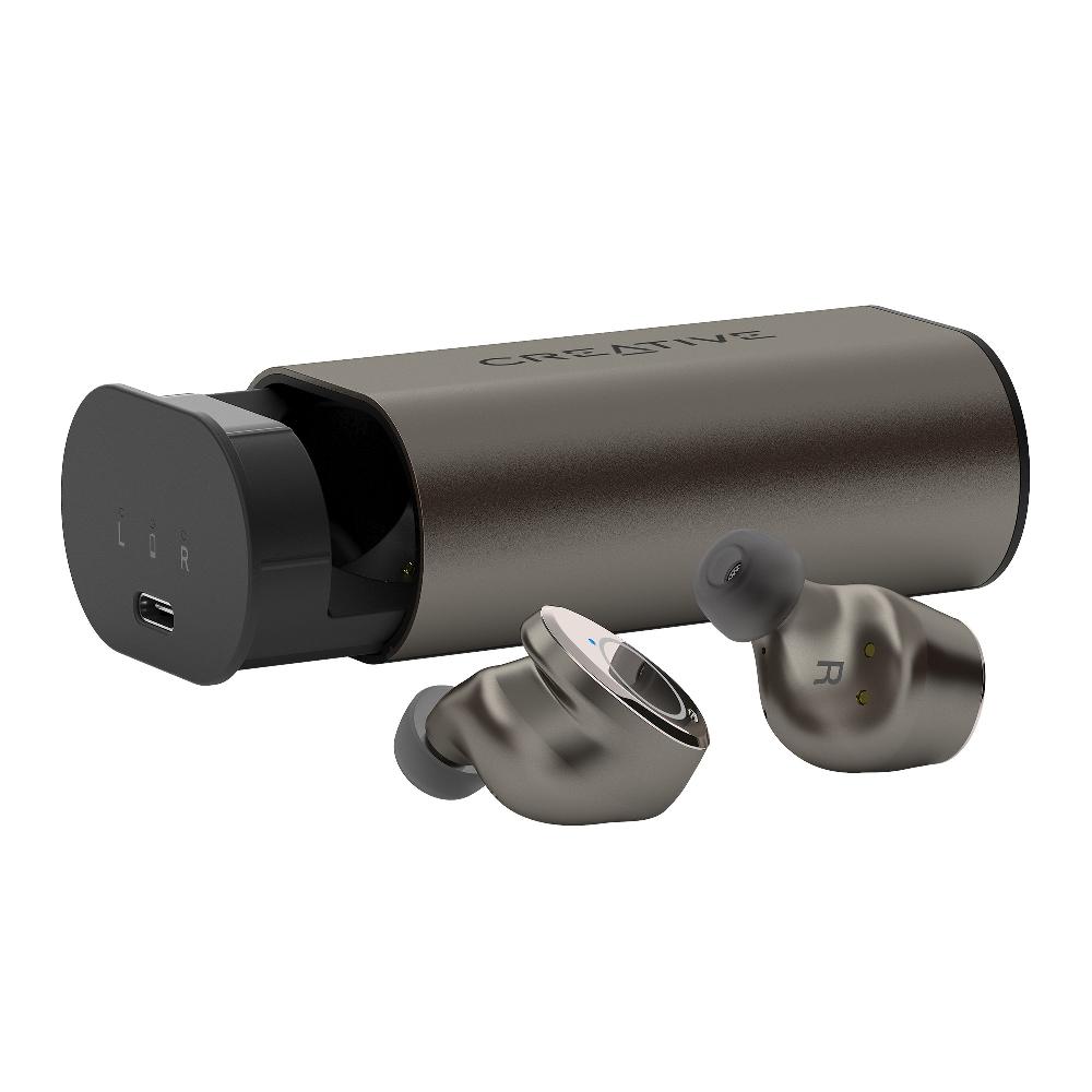 Creative Outlier Pro Cuffie intrauricolari True Wireless resistenti al sudore con ANC ibrido Vendita Calda