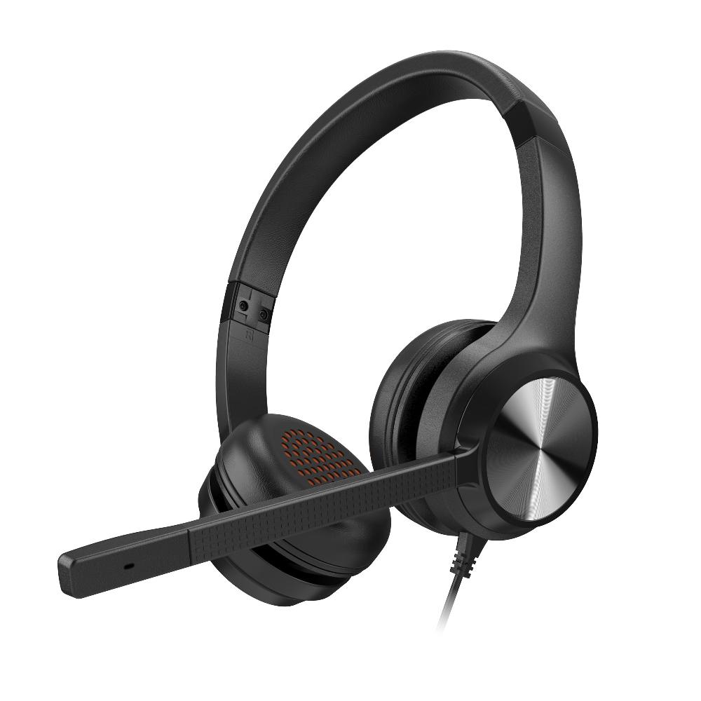 Creative Chat Cuffie on-ear stereo da 3 5mm con microfono a condensatore antirumore e telecomando a filo Nuovo