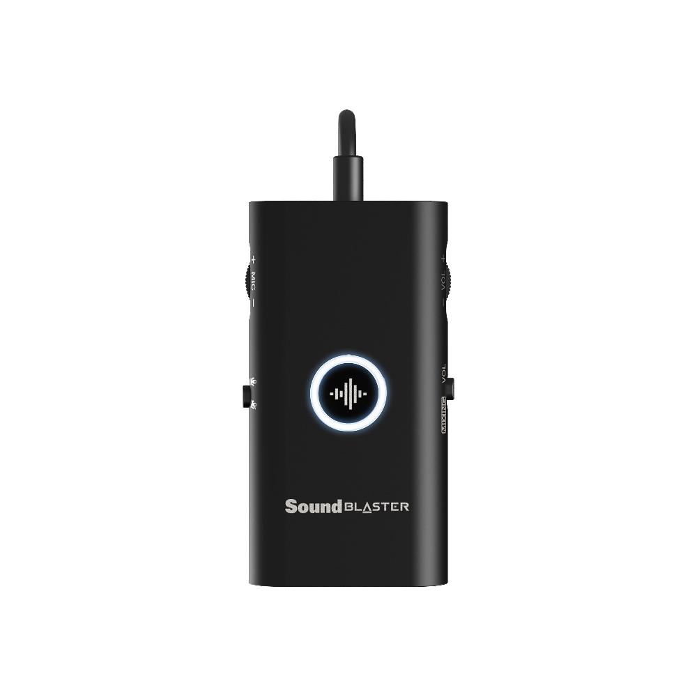 Creative Sound Blaster G3 Amplificatore DAC USB-C plug-and-play portatile per console PS4™ PS5™ e Nintendo Switch™ PC e Mac Affare Del Giorno