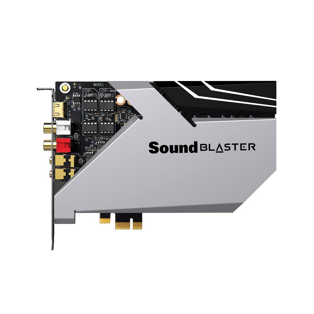 Creative Sound Blaster AE-9 Scheda audio PCI-E di qualità superiore da 32 bit/384 kHz e DAC con doppio amplificatore discreto per cuffie Xamp e Audio Control Module Economico