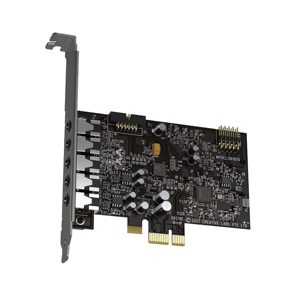 Creative Sound Blaster Audigy Fx V2 Scheda audio Hi-res 5.1 PCI-e aggiornabile con SmartComms Kit Hotsell