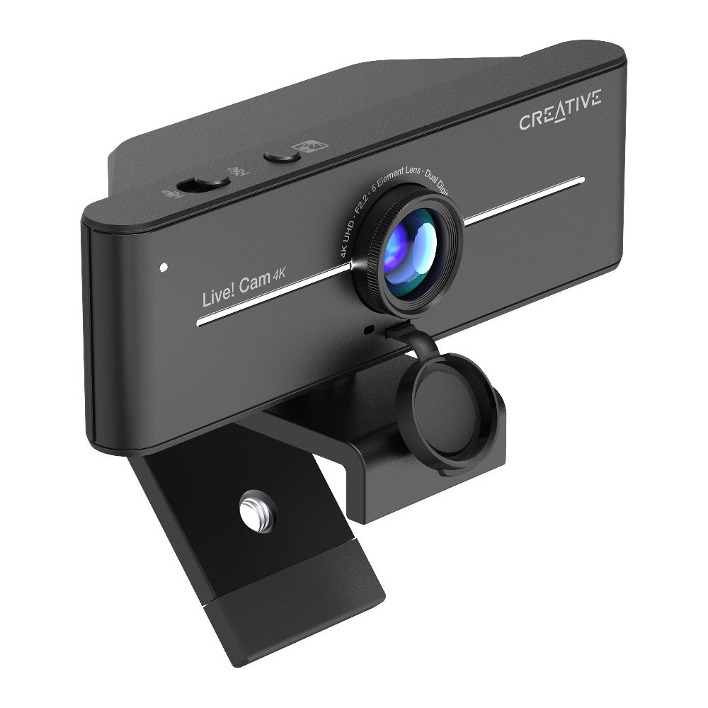 Creative Live Cam Sync 4K Webcam 4K UHD con compensazione della retroilluminazione Vendite Flash