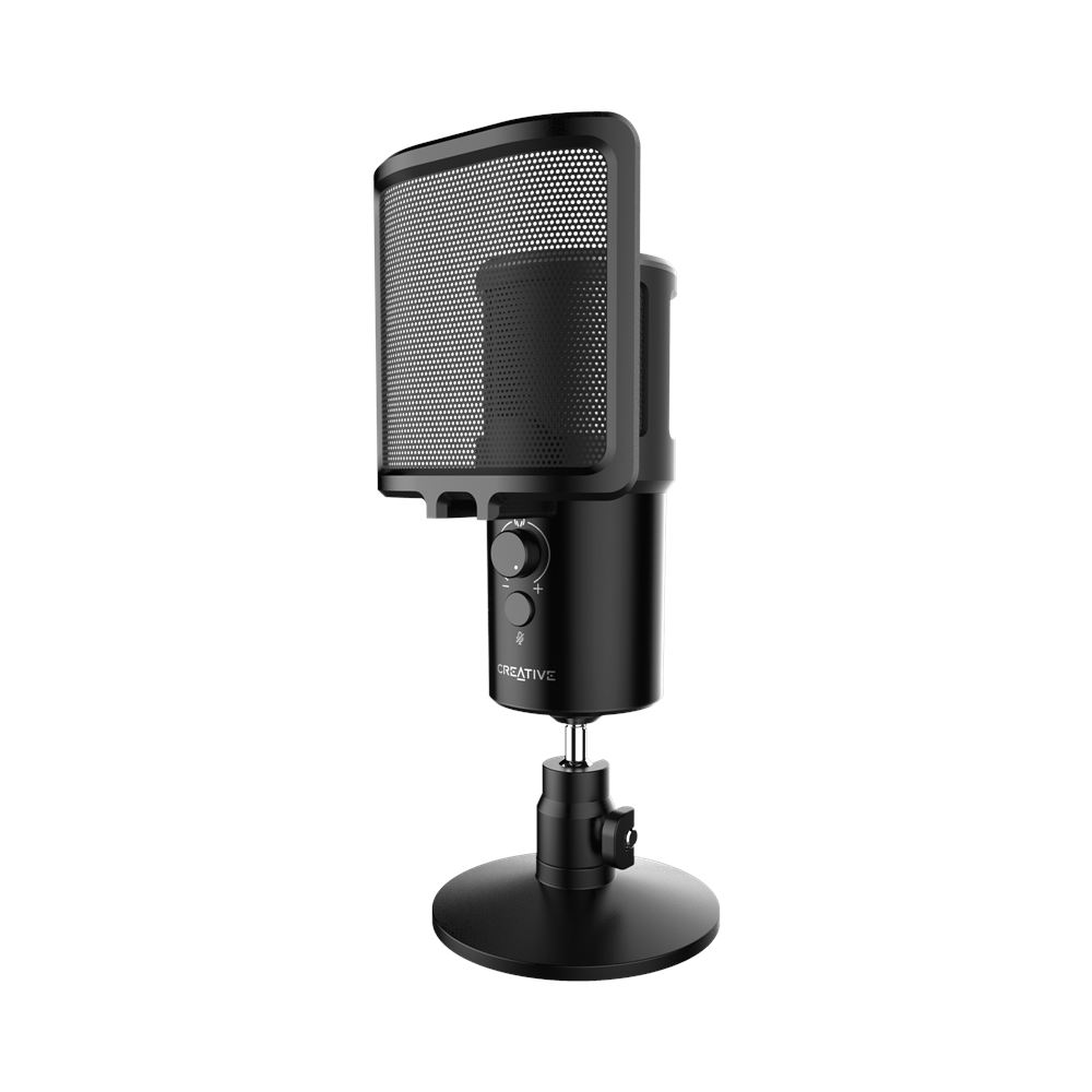 Creative Live Mic M3 Microfono USB a doppia figura polare e monitoraggio del microfono in tempo reale Spedizione Gratuita