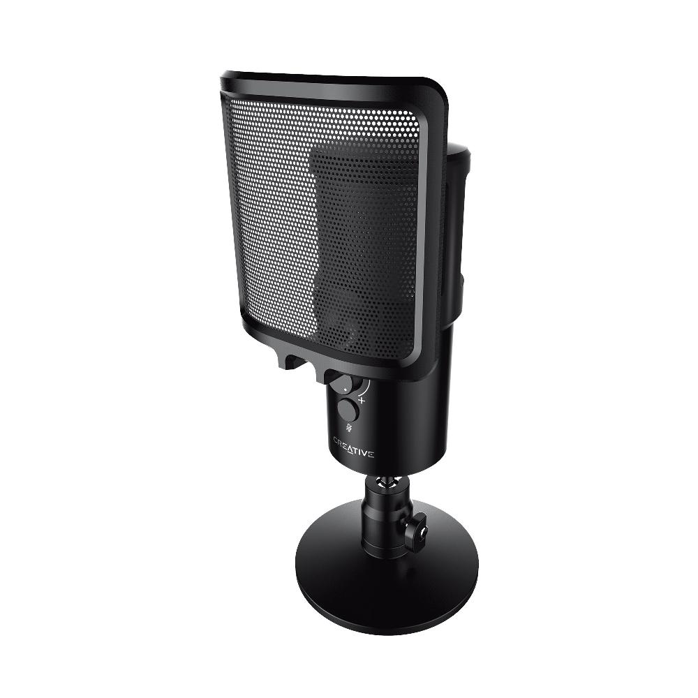 Creative Live Mic M3 Microfono USB a doppia figura polare e monitoraggio del microfono in tempo reale Spedizione Gratuita