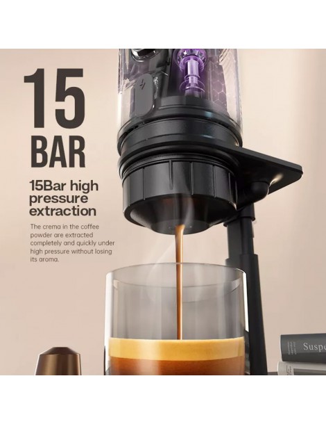 HiBREW H4A 80W Macchina da caffè portatile per auto con supporto In Vendita