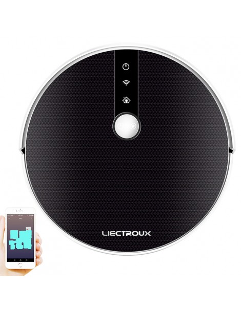 LIECTROUX C30B 6000Pa Aspirazione elettrica con serbatoio d'acqua e AI Map Navigation WiFi App Robot Aspirapolvere Versione UE Hotsell