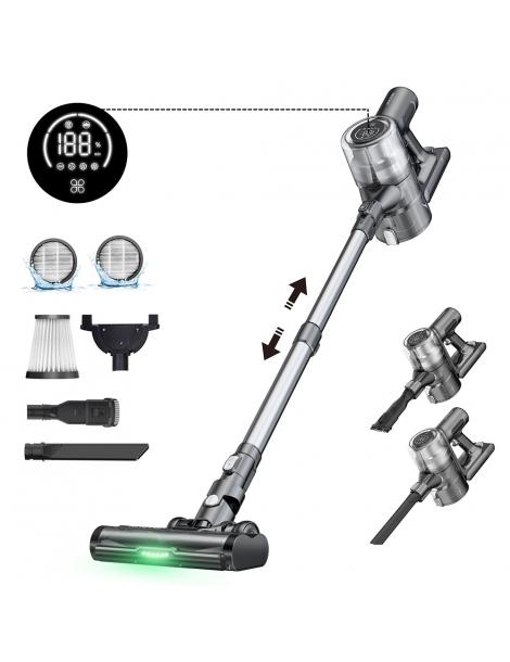 Proscenic P13 aspirapolvere senza Fili aspirazione 35Kpa aspirapolvere a bastone con luce verde display a LED Vendita Calda
