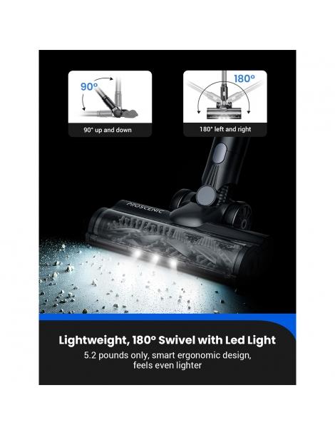 Proscenic P11 Mopping aspirapolvere senza filo aspirazione 35Kpa Moda
