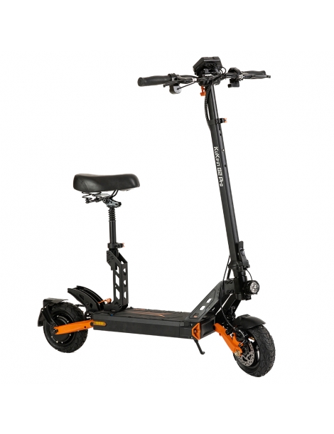 KuKirin G2 Pro Scooter elettrico pieghevole 600W Motore 15Ah 48V Batteria 9 pollici Pneumatici - Nero Arancione Vendita